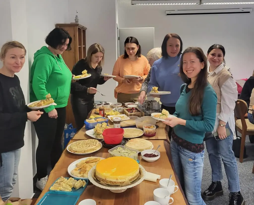 Maslenitsa-Fest im Café Luna von Westfalia
